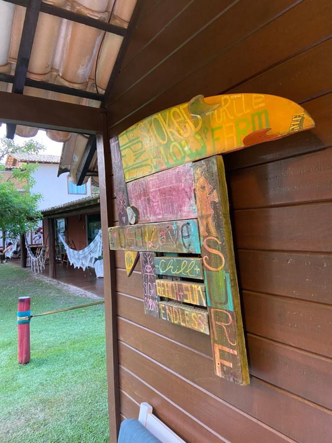 Bahia Surf Camp Hotel Abrantes Exterior foto
